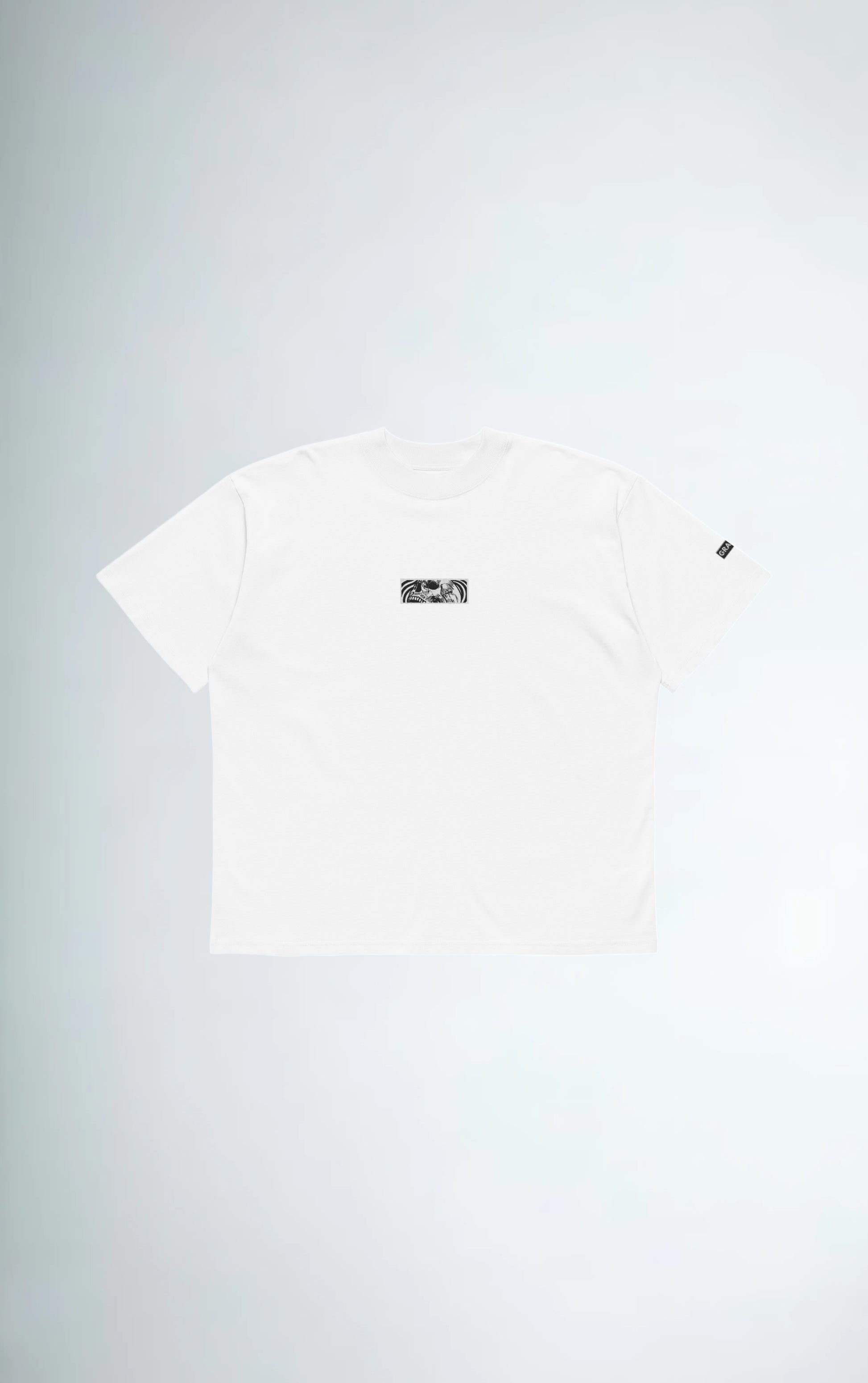 Black skull tee
